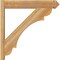Ekena Millwork Olympic Rough Sawn Arts and Crafts Outlooker, Western Red Cedar, 6"W x 30"D x 30"H OUT06X30X30OLY03RWR - alternate 3